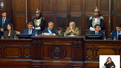 Foto iliustrativa de  Todos los anuncios que hizo Cornejo en la Legislatura