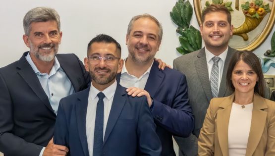 Nuevo capítulo del sugestivo acercamiento entre Ulpiano Suarez y Matías Stevanato