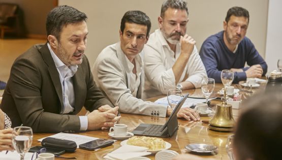 Luis Petri en San Rafael y Malargüe, analizó mejorar créditos para Pymes y generar más empleos