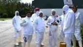Foto ilustrativa de la nota titulada: Los trabajadores de Granja Tres Arroyos paralizan la actividad por salarios impagos 