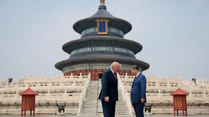 Xi Jinping recibió a Trump en un encuentro histórico en Beijing