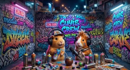 Los Cuyis se ríen del funcionario paria y el misterio de los grafitis en los medios