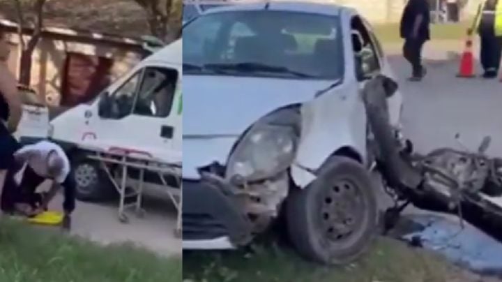 Luego de que lo atropellaran, un motociclista de 15 años murió al recibir una golpiza en el suelo