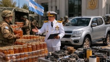 Foto iliustrativa de  El ejercito en Mendoza ofrece pagar con membrillos para reparar una camioneta