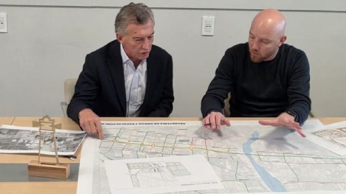 Gira del PRO: Pradines buscó a Mauricio Macri y se lo llevó a ver a Allasino
