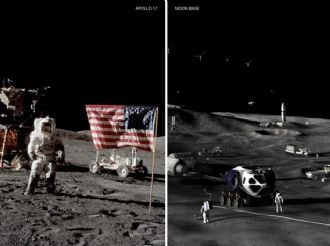 La NASA presentó un plan para una base en la Luna 