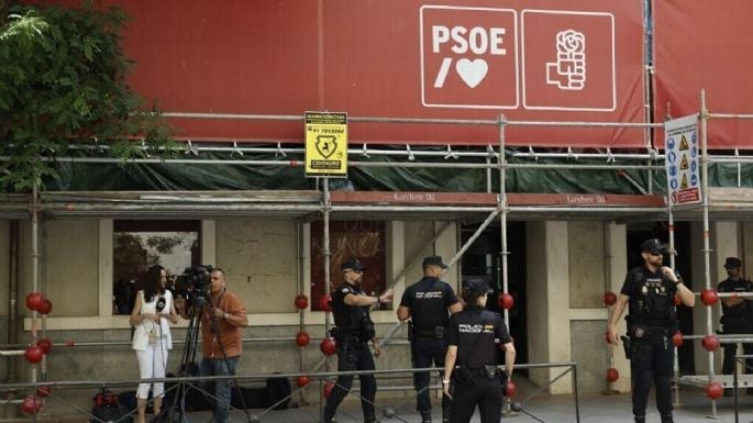 Allanaron la sede del PSOE en el marco de la investigación por obstrucción a la Justicia 