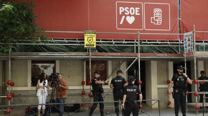 Allanaron la sede del PSOE en el marco de la investigación por obstrucción a la Justicia 