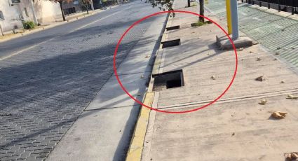 El colmo: repusieron las alcantarillas en la calle Boulogne Sur Mer y se las volvieron a robar