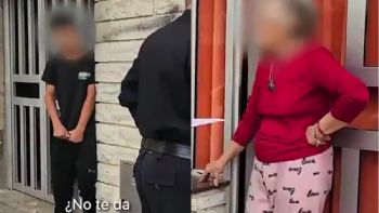La reacción de una abuela al recibir una multa de $5 millones por una amenaza escolar de su nieto