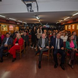 La foto que habla en la asunción de autoridades del Colegio de Abogados