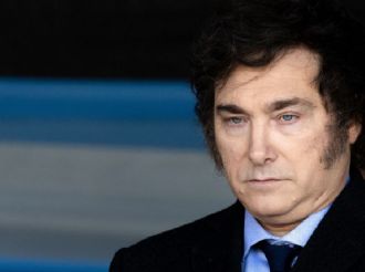Milei denuncia un complot del "círculo rojo"