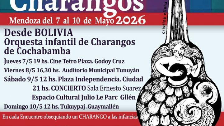 Comienza el quinto encuentro internacional del charango en Mendoza