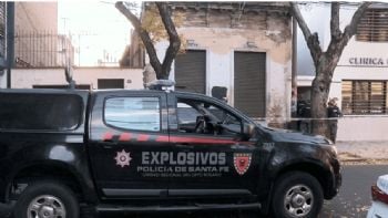 Explotó un paquete dirigido al titular de la DAIA de Rosario
