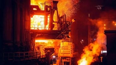 Foto iliustrativa de  Acindar vuelve a parar sus hornos por el derrumbe de ventas y el exceso de stock