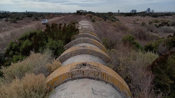 Nuevos problemas para Aysam por el vuelco de efluentes en un descampado