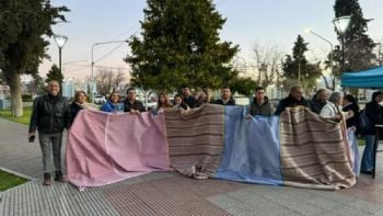 Frazadazo en Tunuyán ante la quita de la Ley de Zona Fría
