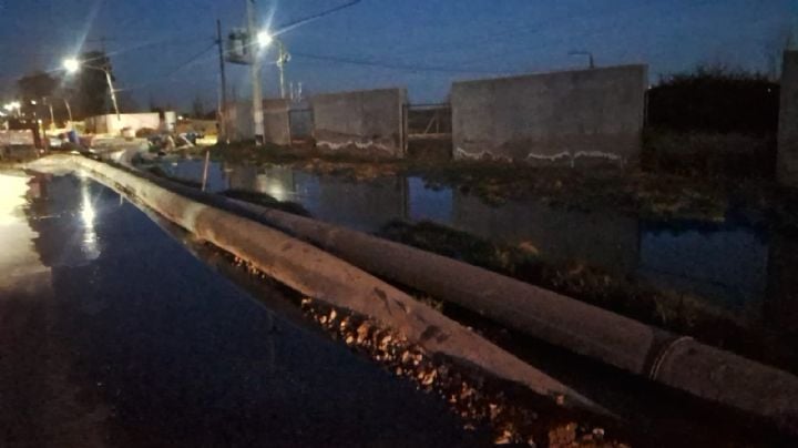 Pese a las promesas, líquidos cloacales volvieron a inundar la calle 2 de Mayo