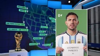 "Leonardo Paredes": los errores en el video de la FIFA para la presentación del plantel argentino