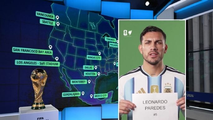 "Leonardo Paredes": los errores en el video de la FIFA para la presentación del plantel argentino