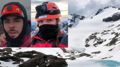 Foto iliustrativa de  Un guía de montaña y una turista uruguaya murieron en el Glaciar Vinciguerra