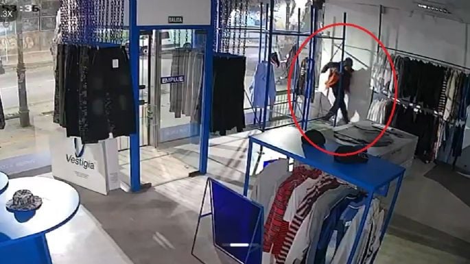 Inseguridad en el centro: robaron un local de ropa por décima vez