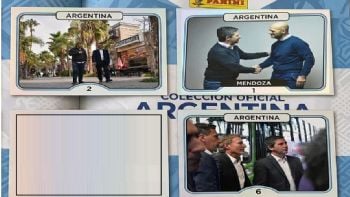 El álbum de figuritas con empresarios que está llenando Andrés Lombardi