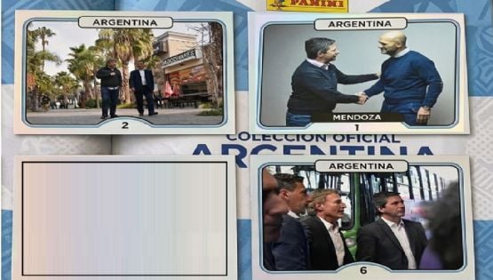 El álbum de figuritas con empresarios que está llenando Andrés Lombardi